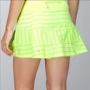 Lululemon Pace Rival Skirt Clear Mint Size 10